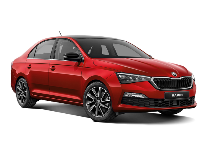 Skoda Rapid Красный металлик (ruby red)